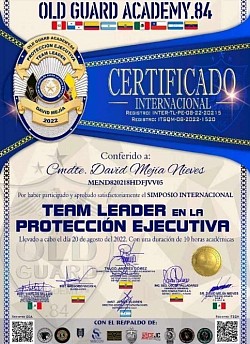 Instructor en el curso Team Leader