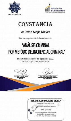 Análisis Criminal