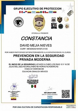 Prevención en la Seguridad Privada Moderna