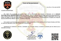 Carta de Aprobación y Reconocimiento como Operador Táctico en Situaciones de Alto Riesgo