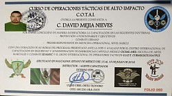 Curso de Operaciones Tácticas de Alto Impacto (COTAI)