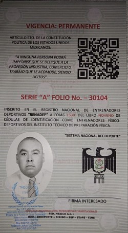 Cédula Permanente (Delantera)