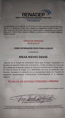 Cédula Permanente (Trasera)